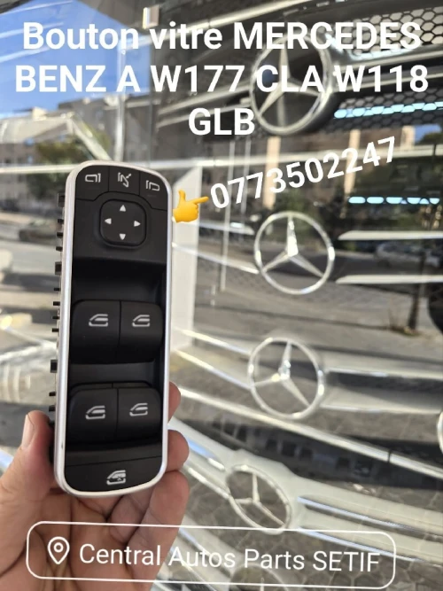 Bouton vitre MERCEDES BENZ CLASS A NV W177 CLA NV 118 GLB 2019 +