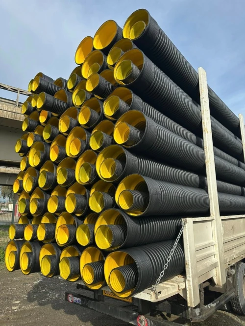 TUBE ANNELÉ PEHD SN8 DU 160 AU 800