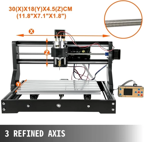 Machine CNC 3018 Pro Max  Graveuse  Fraiseuse 3 Axes GRBL