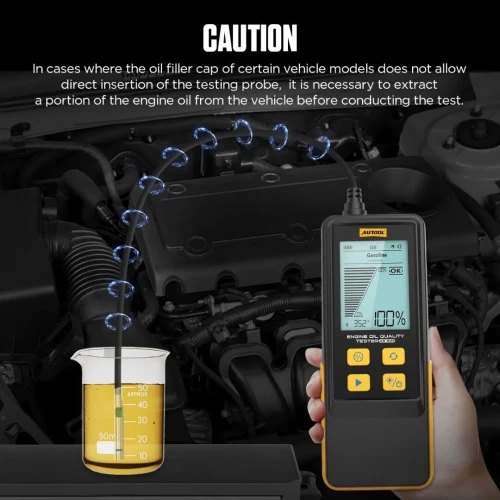 AUTOOL AS505 Testeur Numérique de Liquide de Transmission ATF pour Boîte de Vitesses Automatique