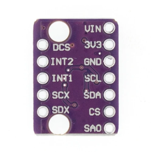 GY-LSM6DS3 Accéléromètre Gyroscope, Capteur de température intégré arduino