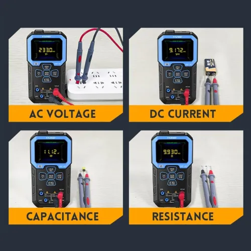 FNIRSI DMT 99 Multimètre Numérique 9999 Comptes Intelligent Professionnel Testeur 1000V 10A 