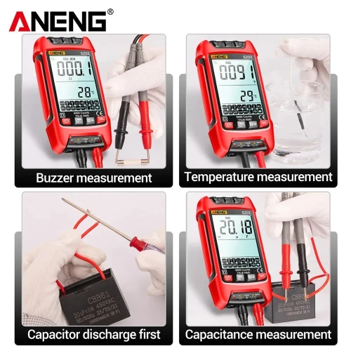 ANENG  multimètre numérique SZ01, 6000 mesureur automatique