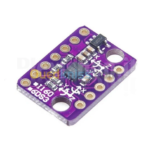 BMI160 Module de capteur d'accéléromètre Gyro 6 axes 3-5V arduino