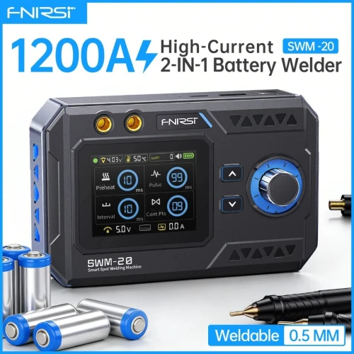 FNIRSI SWM-20  Soudeuse par points portable haute puissance 1200A