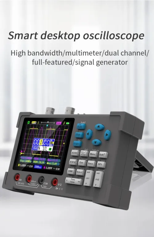 Oscilloscope numérique de bureau ZEEWEII DSO3D12, multimètre  générateur de signal 3 en 1