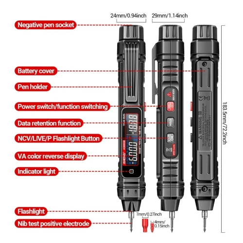 ANENG A3005B stylo capteur multimetre Intelligent, testeur 