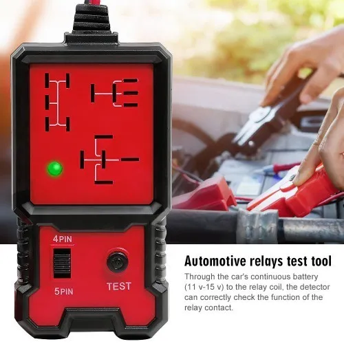 Testeur de relais automobile électronique 12V, outil de Diagnostic 