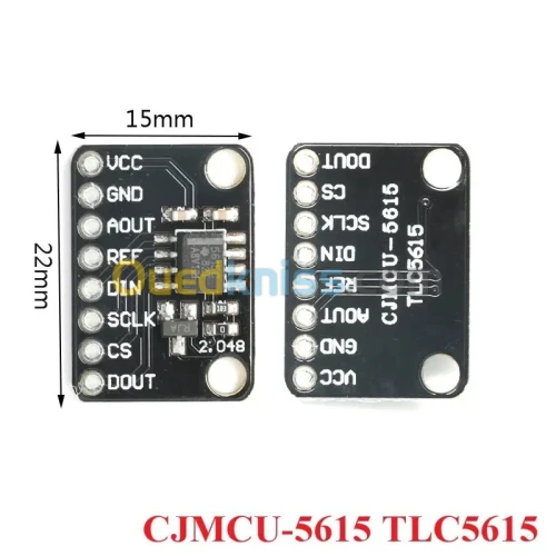 TLC5615-Module de Conversion DAC numérique à analogique, série 10 bits,CJMCU-5615