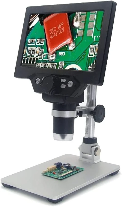 Microscope numérique 12MP 7" LCD 1-1200X G1200A+ arduino 