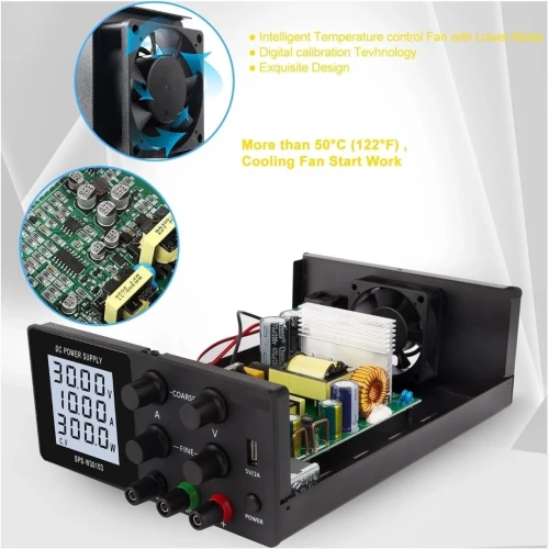 ALIMENTATION LABO ROGRAMMABLE KUAIQU-SPS-W305D (30V ~ 5A) ARDUINO 