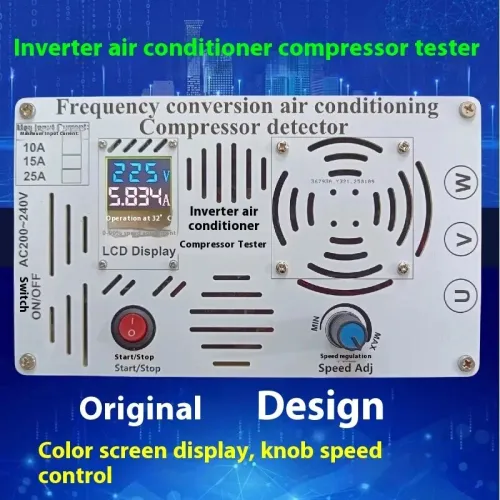 Testeur de Compresseur de Climatiseur Inverter  Détecteur Universel