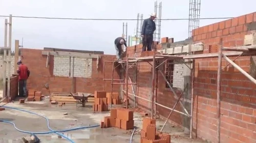 Maçon béton brique crépissage 
