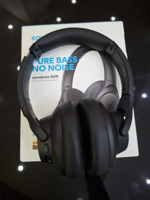 Casque Bluetooth - Anker - Q20i - Réduction de Bruit Active - 40 Heures - Hi-Res Audio