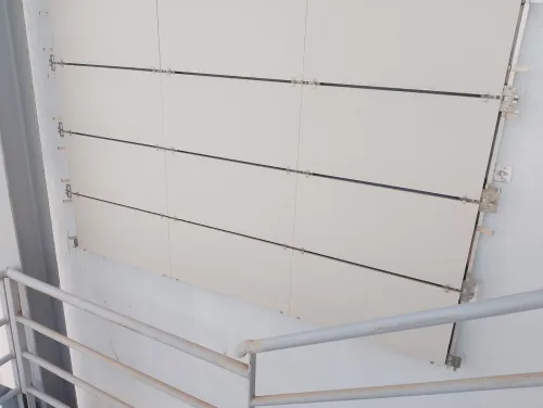 Façade ventilée en céramique