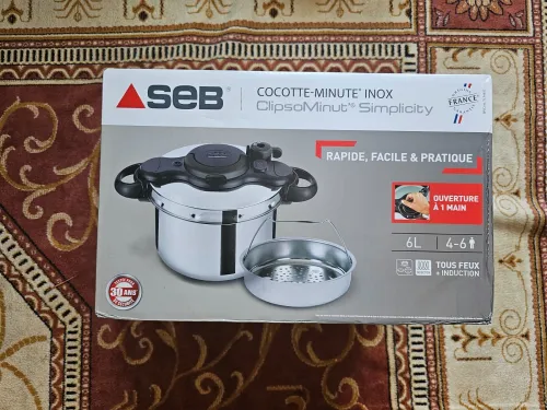 Cocotte minute inox Seb 6L Caba france