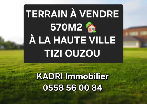 Vente Terrain Tizi Ouzou Tizi ouzou
