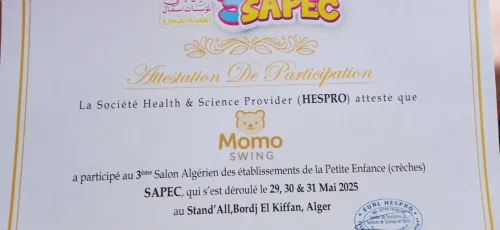 Balançoire bébé en bois  Momo Swing 