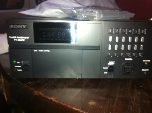 SONY TT-3000 TUNER TIMER