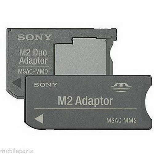 Sony MS-A512W Memory Stick Micro M2, 512 Mo avec adaptateur M2 / Pro Duo
