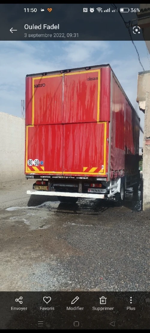 Camion 12Tonnes disponible a louer 