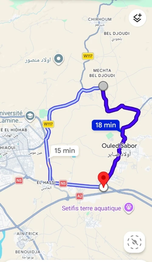 Location Terrain Sétif Setif