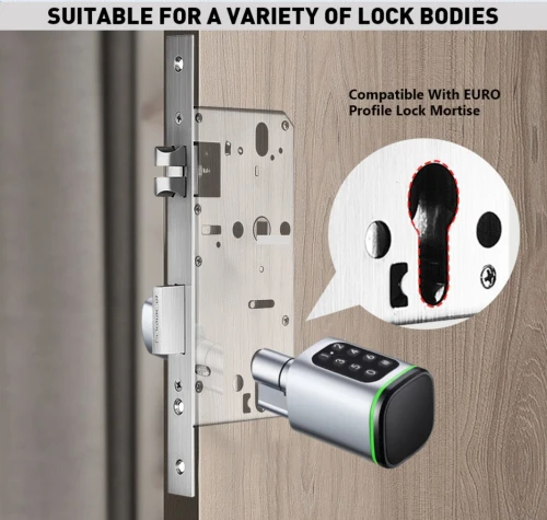 Cylindre Intelligent TTLock  Serrure Connectée Bluetooth avec Clavier à Code