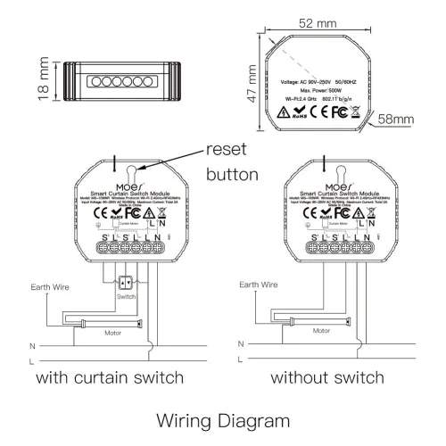 Module Interrupteur Intelligent Smart Switch