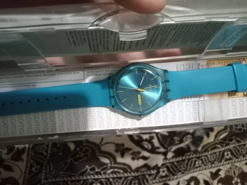 Swatch Turquoise Rebel (modèle SUOL700) Vintage - 2011 -