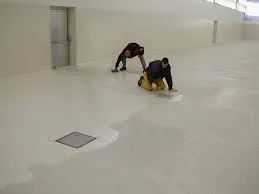 Résine époxy chape béton 