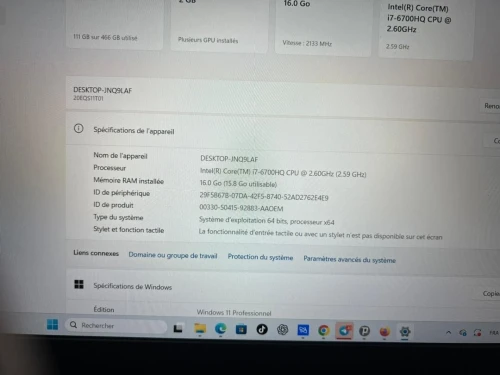 Pc lenovo P50