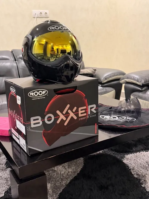 CASQUE ROOF RO9 BOXXER CARBON NOIR