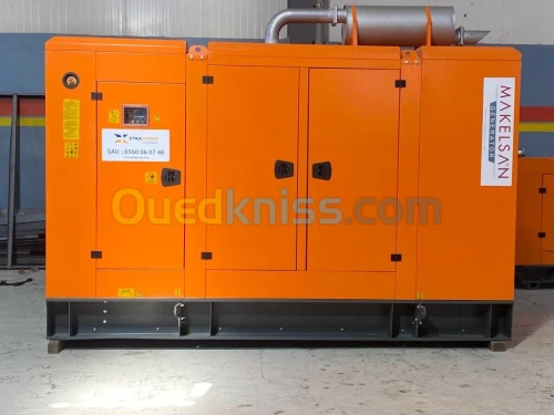 GROUPE ÉLECTROGÈNE 165KVA RICARDO / makelsan -