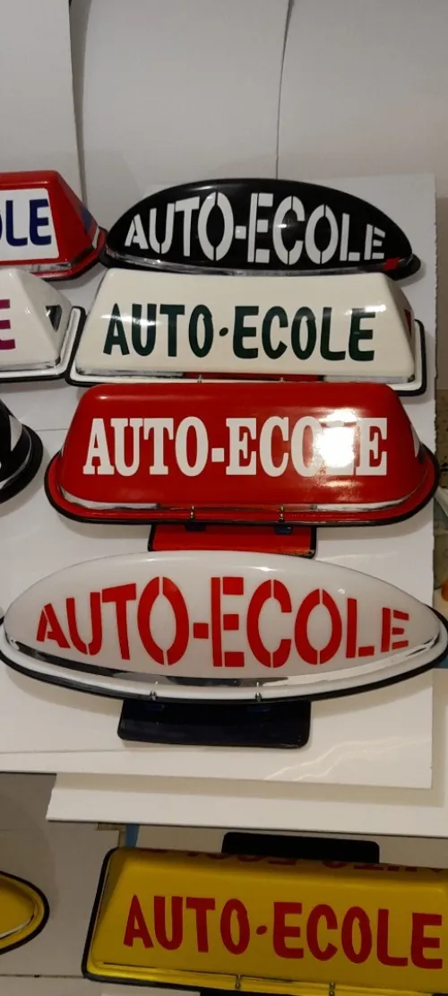 Panneaux de toit auto ecole