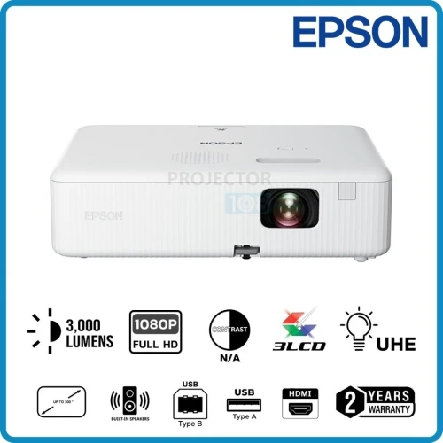 Vidéo Projecteur CO-FH01 Epson CO FH01 FULL HD 1080p 3000 Lumens