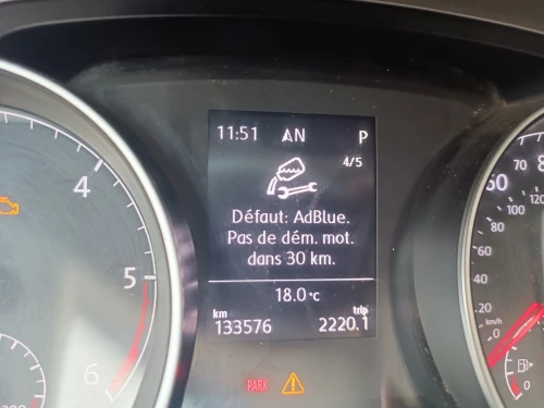 Désactivation ADblue FAP EGR golf 7 