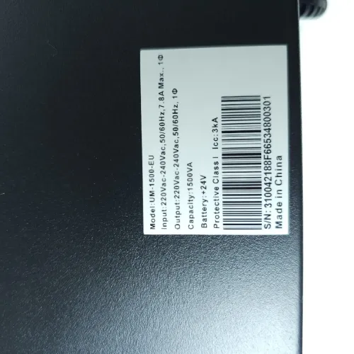 Onduleur unomat 1500va