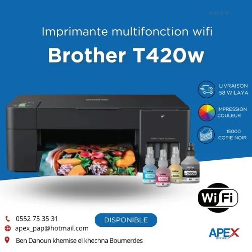 Imprimante multifonction T420 wifi 