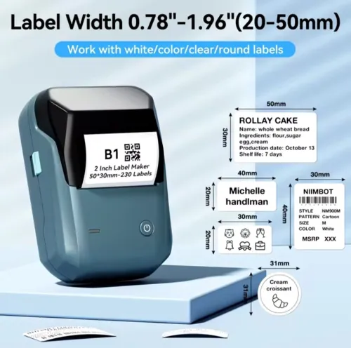 Imprimante étiquettes bluetooth B1 niimbot