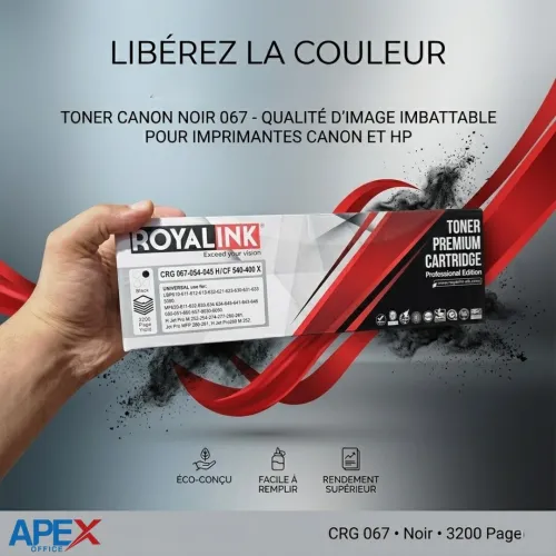 Toner canon 045/054/067 noir