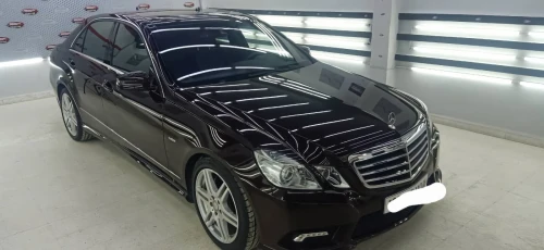 Mercedes Classe E 2010 Blue efficiency