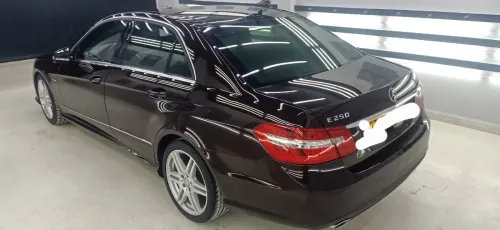 Mercedes Classe E 2010 Blue efficiency