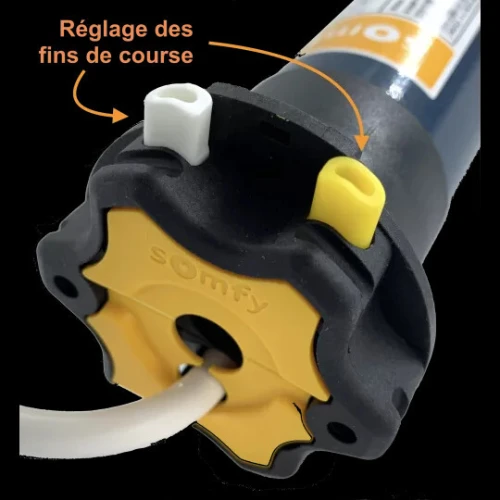 MOTEUR VOLET ROULANT AVEC TELECOMMANDE 