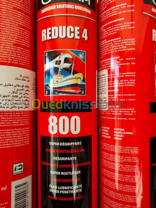 ORAPI REDUCE4 / SUPER DEGRIPANT / NETTOYANT-DEGRIPPANT - LUBRIFIANT , HYDROPHOBE et  ANTI CORROSION 
