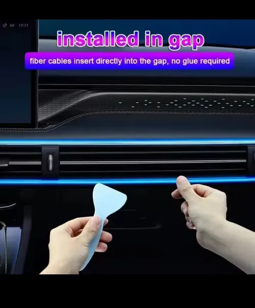 Fil led RGB intérieur auto standard 