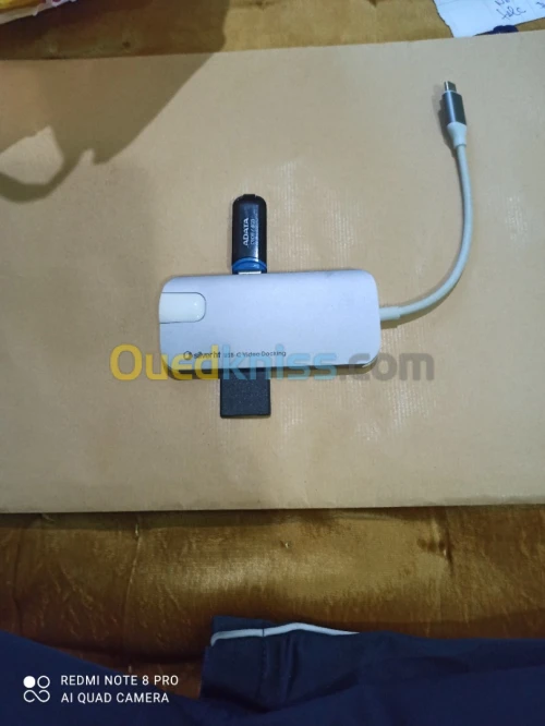 Silver HT Usb -c vidéo docking 