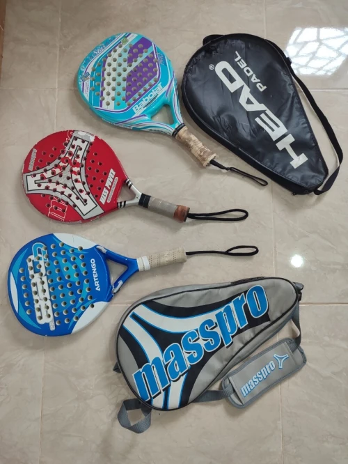 Raquettes Padel + Housses - Plusieurs Modèles ( Massimo, Artengo, Babolat, Head )