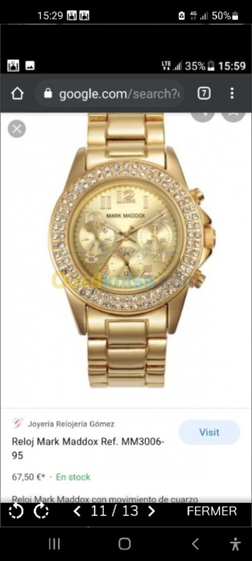 Montre pour femme