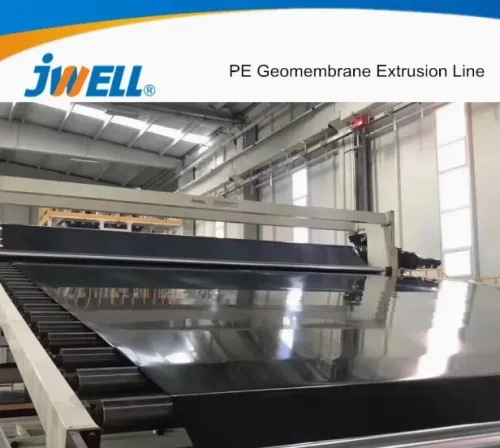 Jwell Ligne d'extrusion de feuilles de géomembrane