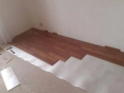 تركيب البركيه/la pose de parquet